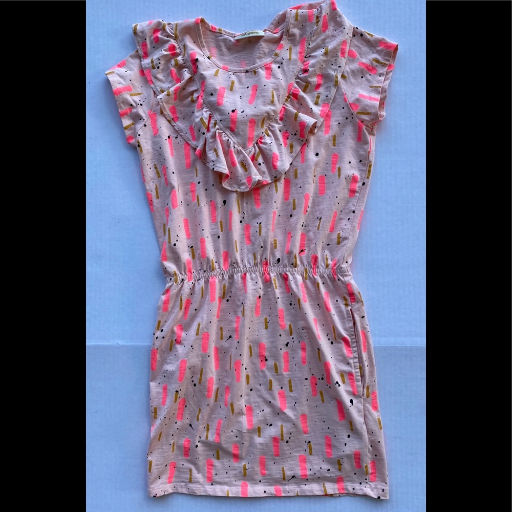 Girls Pink Chicken Dress